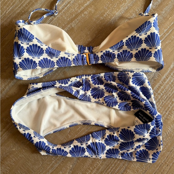 Kate Spade Navy Shell Pattern Bikini - Picture 2 of 3